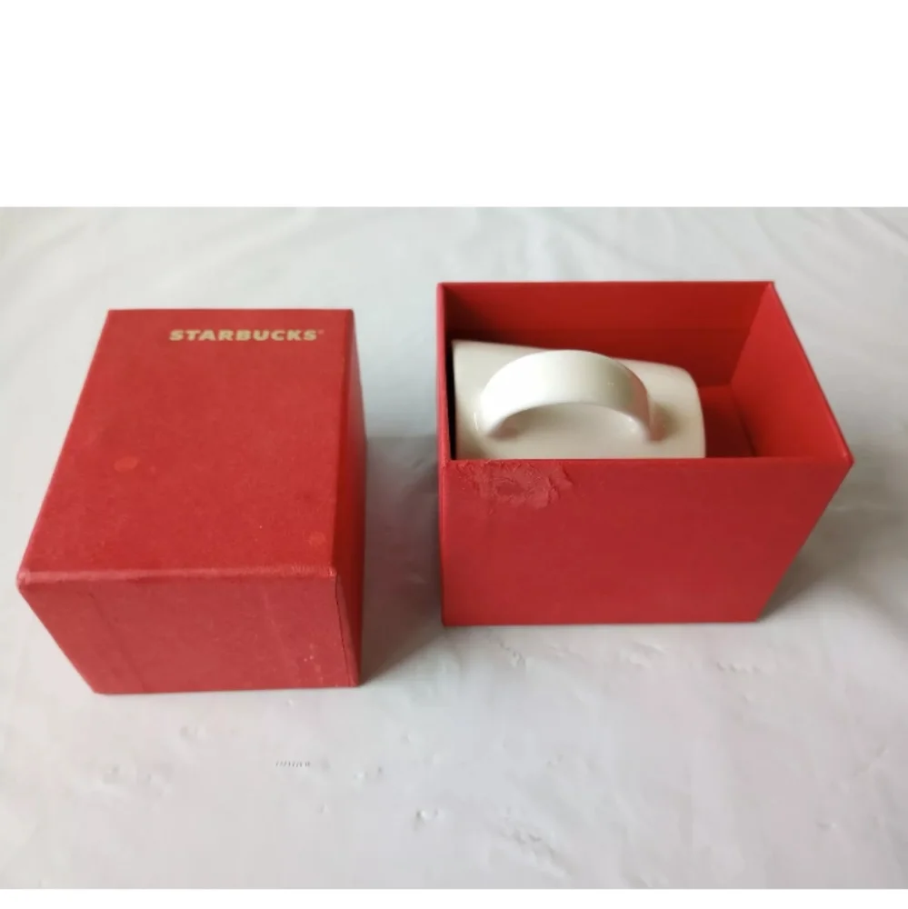 Starbucks Boxed Demi Cup - White with Logo, 3 Fl Oz  in Original Box 2015